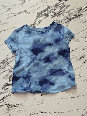 Old Navy Blue Tie-Dye Short Sleeve Tee